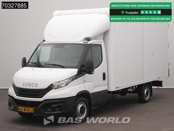 Iveco Daily 35S16 Automaat Achterdeuren 160PK Bakwagen Airco, Automaat, Stof, Gebruikt, Euro 6