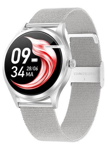 Actyve Smartwatch Dames Zilver - Geschikt voor elke laptop, Ophalen of Verzenden, Nieuw, Actyve