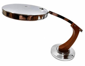 Gei-Maof - Bureaulamp - RARE President Chromé - Staal