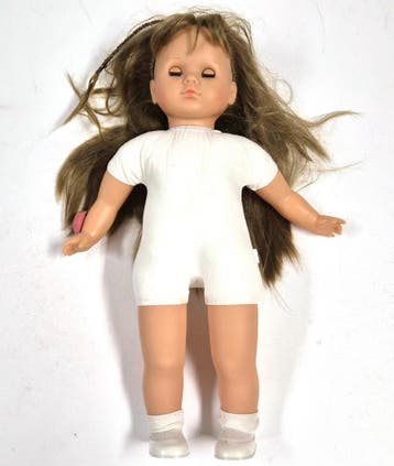 Vintage Zapf Creation Dolli Talk interactieve pop met, Verzenden, Gebruikt