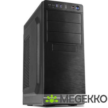 Inter-Tech IT-5916 Toren Zwart 500 W, Verzenden, Nieuw