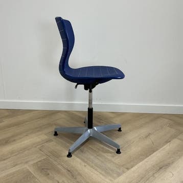 PantoMove verstelbare zithoogte  leerlingstoel, blauw -grijs, Gebruikt, Ophalen of Verzenden, Grijs, Bureaustoel