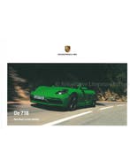 2021 PORSCHE 718 BOXSTER | CAYMAN HARDCOVER BROCHURE, Nieuw, Porsche, Author