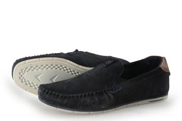 Bugatti Instappers in maat 38 Blauw, Bugatti, Overige typen, Zo goed als nieuw, Verzenden