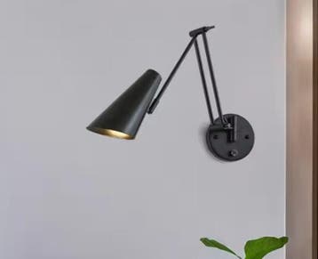 Dimbare LED Wandlamp – Moderne Opklapbare Telescopische Lees, Verzenden, Nieuw