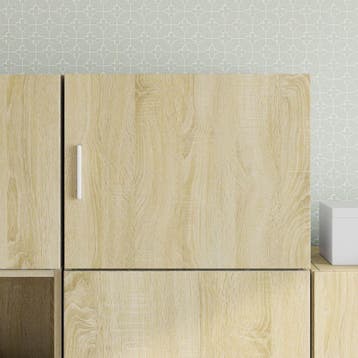 vidaXL Wandkast 50x42,5x40 cm bewerkt hout sonoma, Minder dan 50 cm, Verzenden, Nieuw, Minder dan 100 cm