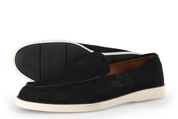 Nelson Loafers in maat 43 Zwart, Loafers, Verzenden, Zwart, Zo goed als nieuw