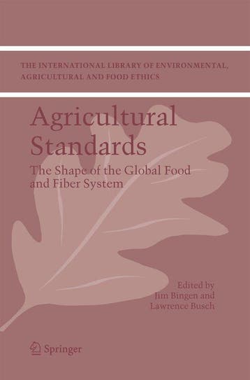 Agricultural Standards - J. Bingen 9781402039836, Verzenden, Gelezen, J. Bingen