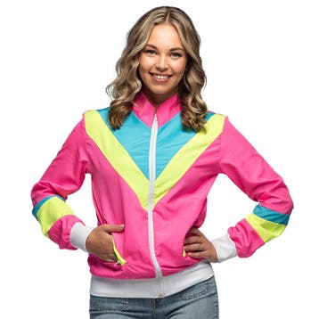 Trainingsjas 90s Retro Babe Roze Jasmijn, Ophalen of Verzenden, Nieuw