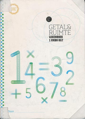 Getal en Ruimte Rekenboek 1 VMBO-KGT (2012), Boeken, Verzenden, Nieuw