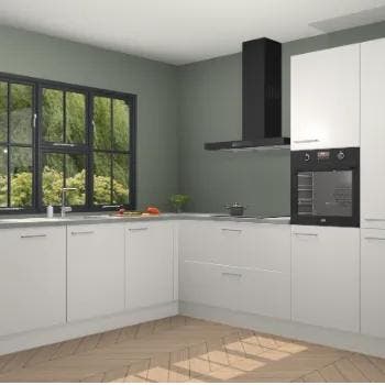 Zijdegrijze keuken Singapore 124947, Verzenden, Nieuw