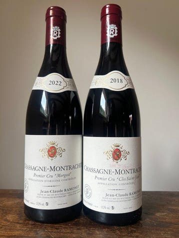 2022 Domaine Ramonet Morgeot & 2018 Clos Saint Jean -, Nieuw