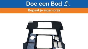 Bieden: Riva black coated display panel cut out, Watersport en Boten, Bootonderdelen, Ophalen of Verzenden, Nieuw, Motor en Techniek