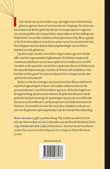 Het Englandspiel en de geheime diensten in Londen, Verzenden, Gelezen, Tamara Becker