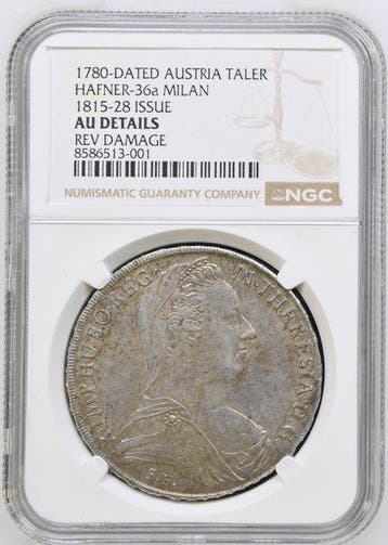 Oostenrijk. Maria-Theresia. Thaler (taler) 1780/1815-1828,, Postzegels en Munten, Munten | Europa | Niet-Euromunten