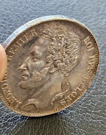 België. Leopold I. 5 Francs 1849 (Zonder minimumprijs)