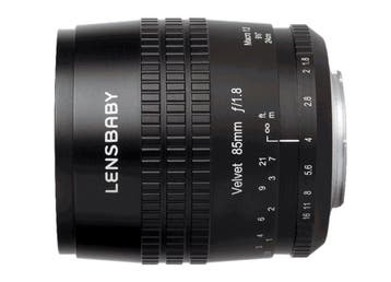 Lensbaby Velvet 85 Canon EF, Ophalen of Verzenden, Nieuw, Standaardlens