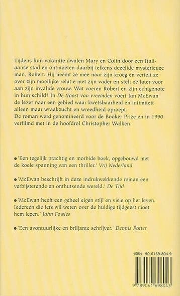 De troost van vreemden 9789061698043 Ian McEwan, Boeken, Verzenden, Gelezen, Ian McEwan