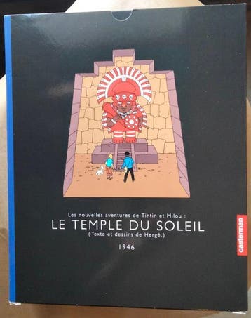 Tintin - Le Temple du Soleil - version intégrale 1946 +, Nieuw