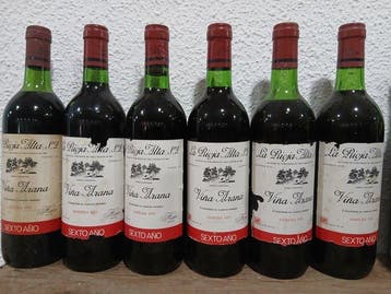 1976 La Rioja Alta, Viña Arana Sexto Año - Rioja Reserva - 6, Verzamelen, Wijnen, Nieuw