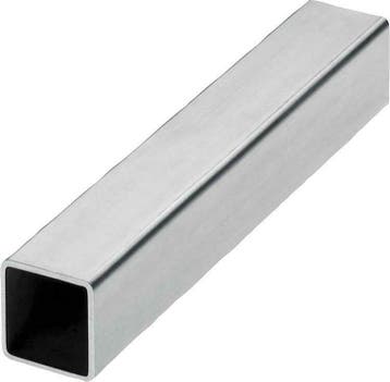 Vierkante Buis Aluminium  40 mm - op maat gezaagd, Verzenden, Nieuw