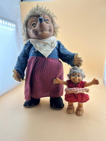 Steiff - Figuur - Zwei Steiff Puppen Micki und Mucki (2) -