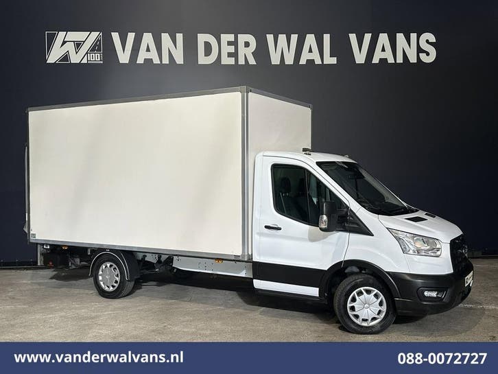 Ford Transit | 2.0 TDCI 130pk Bakwagen Laadklep Euro6 Airco, Auto's, Bestelauto's, Dealer onderhouden, Te koop, Handgeschakeld