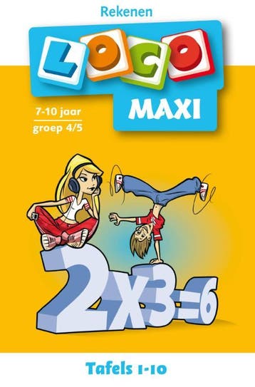 Tafels 1-10 / Maxi Loco / 1 - Schrijver 9789001500115, Verzenden, Gelezen, Schrijver