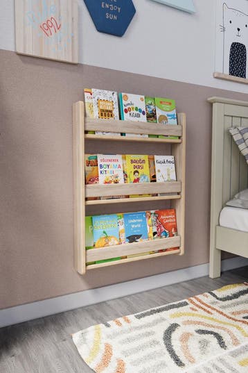 Kinderboekenkast - Montessori Boekenkast - Kinderboekenrek, Huis en Inrichting, Overige materialen, Verzenden, Nieuw, 50 tot 100 cm
