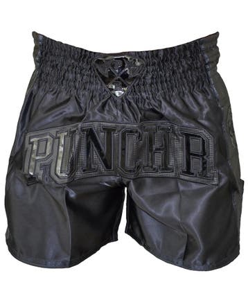 PunchR Muay Thai Kickboks Broek MTS8 Zwart, Ophalen of Verzenden, Nieuw