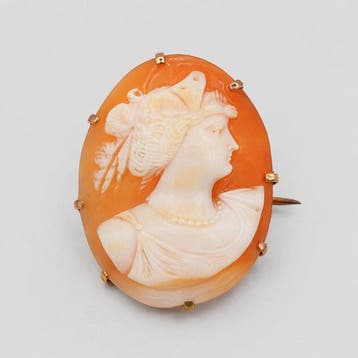 Broche - 14 karaat Geel goud