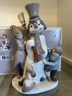 Lladró - Francisco Catalá - Beeldje, Muñeco de nieve -