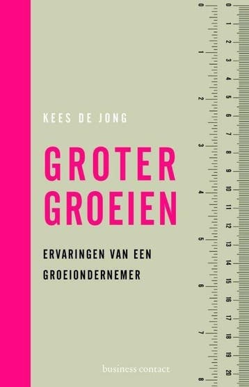 Groter groeien (9789047007524, Kees de Jong), Boeken, Verzenden, Nieuw