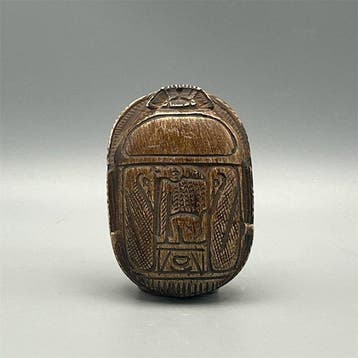 Replica van het oude Egyptische Scarabeezegel met