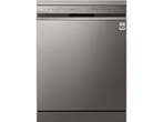LG DF365FPS - Vaatwasser Vrijstaand - 14 couverts - Zilver, Witgoed en Apparatuur, Vaatwasmachines, Verzenden, Zo goed als nieuw