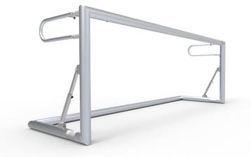 Inklapbaar Aluminium Voetbaldoel 300x100x80 cm, Ophalen of Verzenden, Nieuw, Overige typen