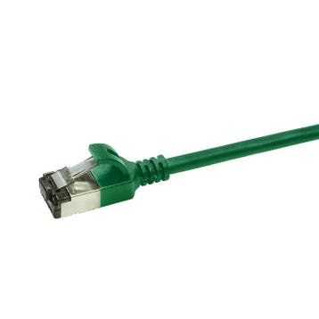 CAT6a U/FTP Ultraflex, 100% koper, groen, 5M, Ophalen of Verzenden, Nieuw