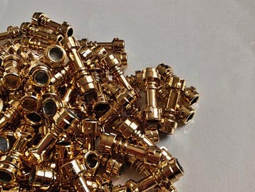 Lego Stenen - Star Wars - Lego 50 pcs z custom chrome gold, Nieuw