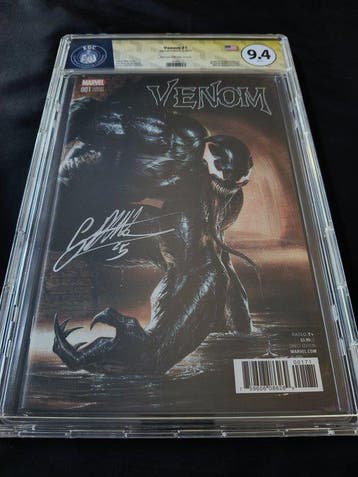 Venom #1 - EGC 9.4 - 1 Graded comic, Signed comic - Eerste, Nieuw