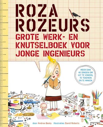 Roza Rozeurs grote werk- en knutselboek voor jonge, Verzenden, Zo goed als nieuw, Andrea Beaty