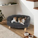 Teddy rib huisdierenfauteuil - antraciet - 58 x 46 x 33 cm, Verzenden, Nieuw