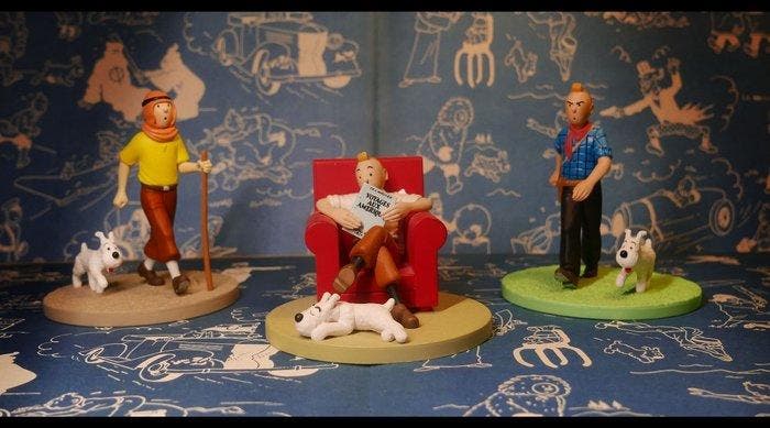 Moulinsart - Tintin - 3 - Scènes figurines résine – Les, Boeken, Strips | Comics