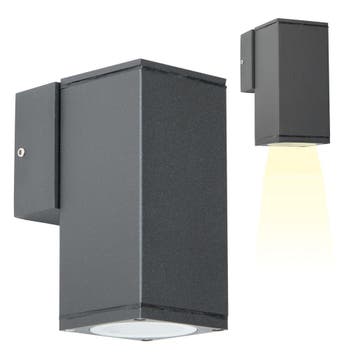Kevin Muurlamp Antraciet met Lichtsensor LED, Verzenden, Nieuw