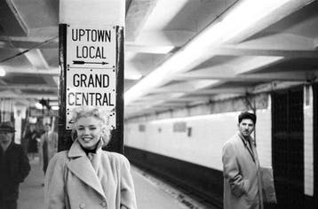Ed Feingersh - Marilyn In Grand Central, New York, 1955
