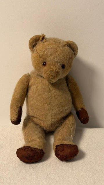 Themacollectie - Antieke teddybeer (Hoogte ca. 35 cm,