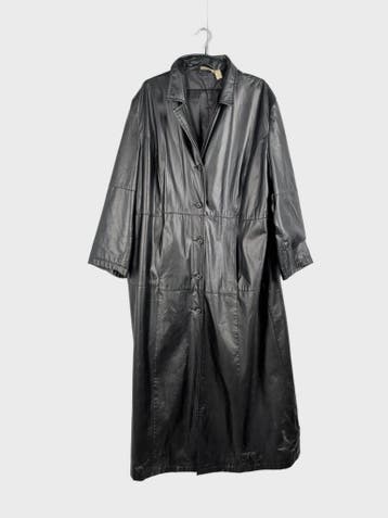 CANDA Leren jassen Dames maat WXL / Long Zwart Vintage, Ophalen of Verzenden, Nieuw