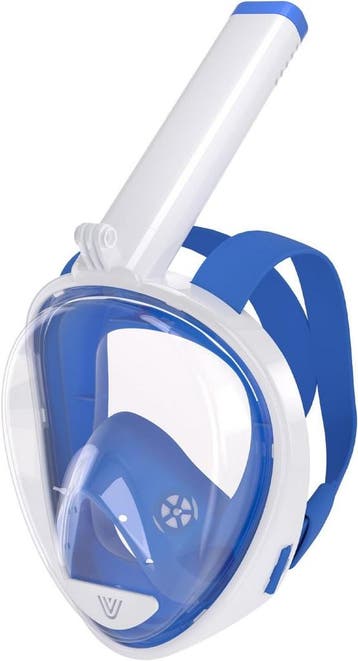 Full Face Snorkelmasker - Met Camerasteun | Laatste Stuk!, Ophalen of Verzenden, Nieuw, Snorkelmasker