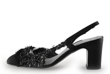 Roberto Festa Slingbacks in maat 38 Zwart, Verzenden, Zwart, Zo goed als nieuw, Roberto Festa