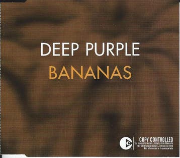 cd single - Deep Purple (PROMO) - Bananas, Verzenden, Zo goed als nieuw, Rock en Metal