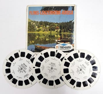 Vintage sawyers View-Master C131: Flims, Lenzerheide en, Verzenden